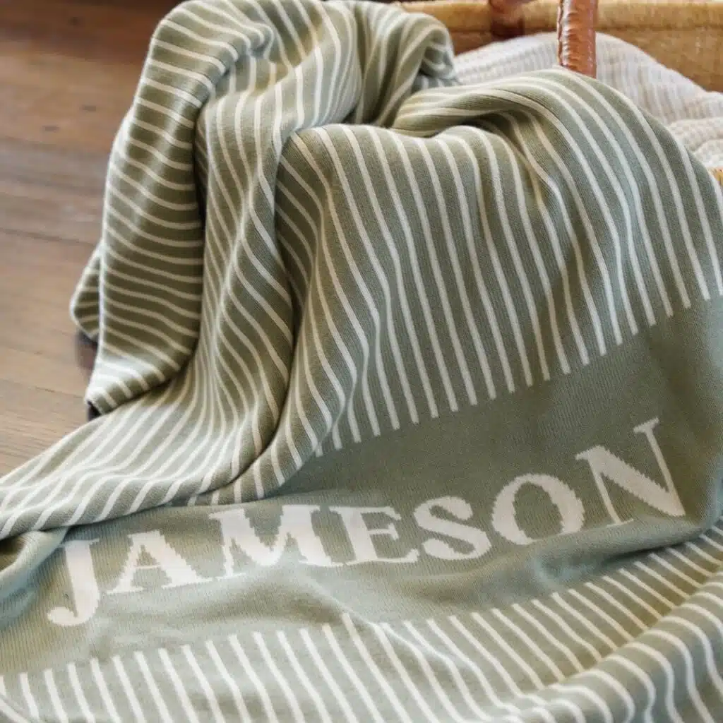 Striped Vertical Blanket