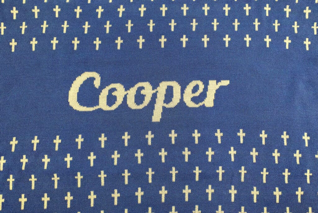 Crosses Pattern Blanket