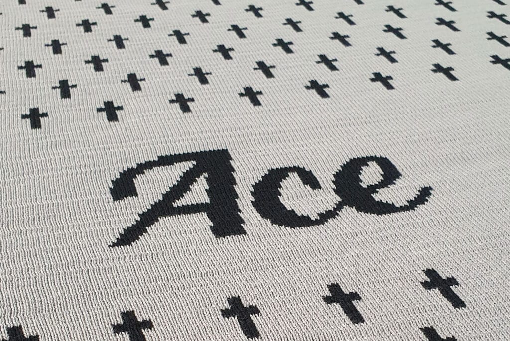 Crosses Pattern Blanket