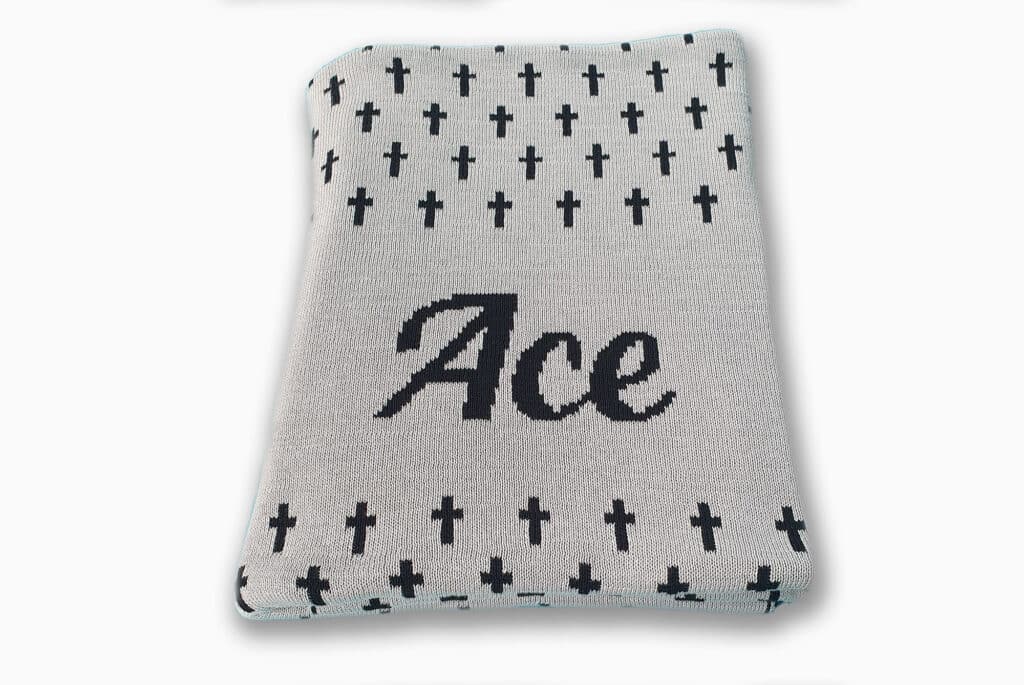 Crosses Pattern Blanket
