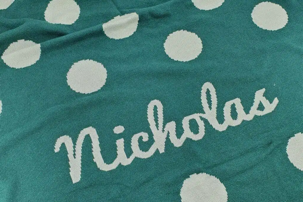 Polka Dots Pattern Blanket