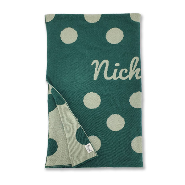 Polka Dots Pattern Design Blanket