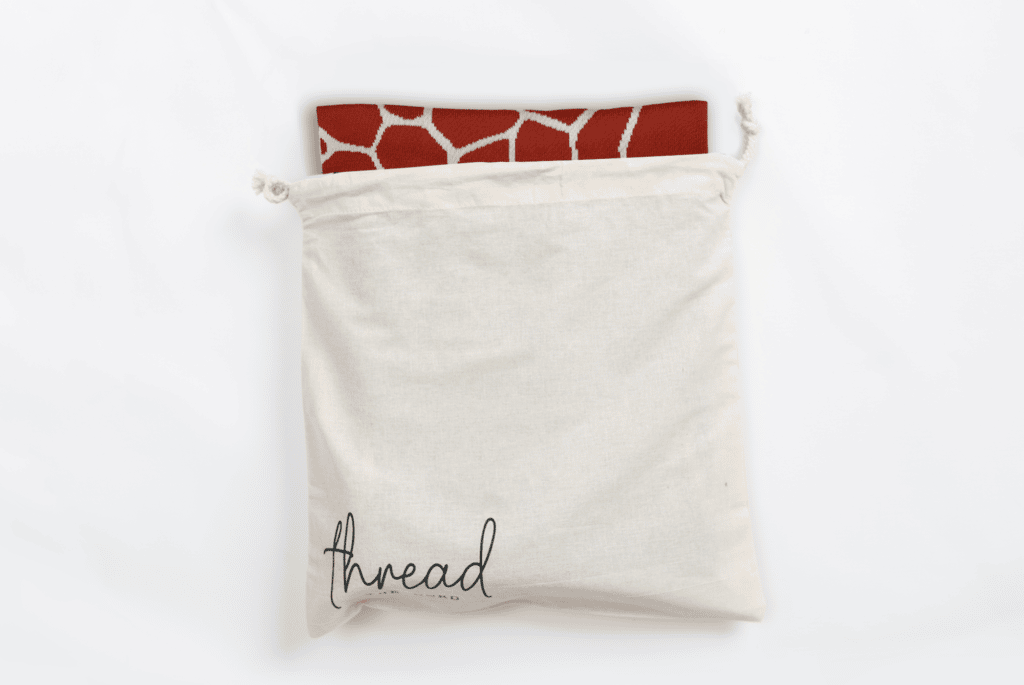 Giraffe Name Blanket