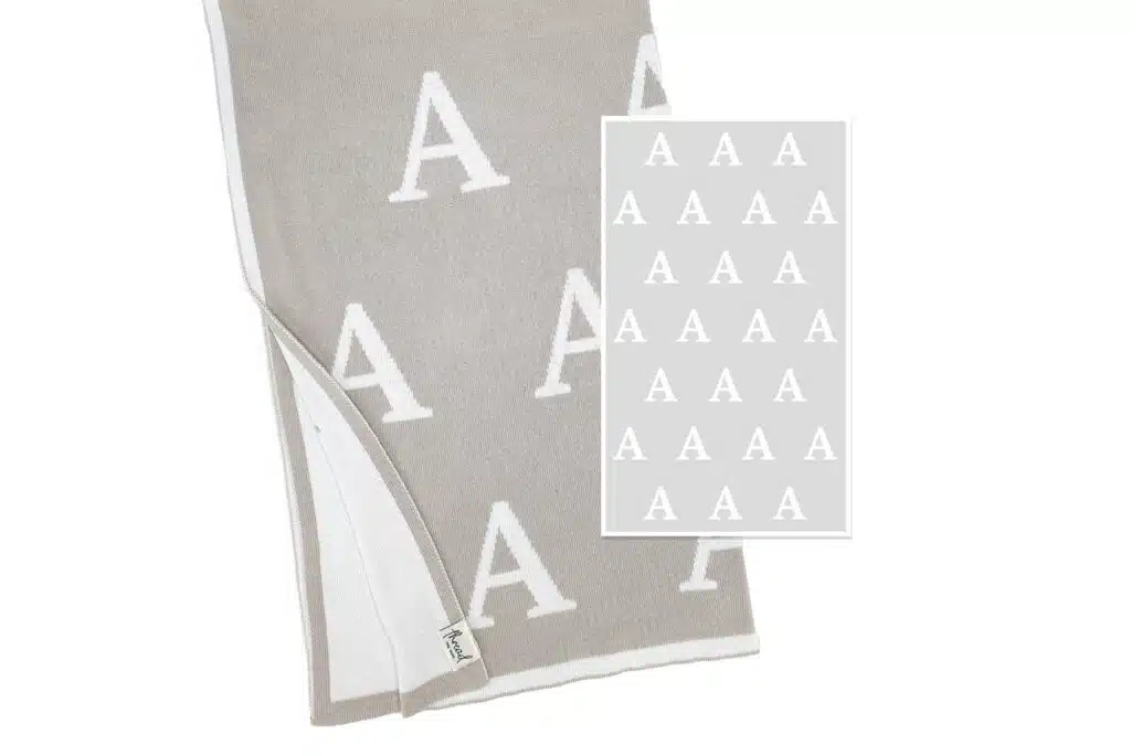 Letter Blanket