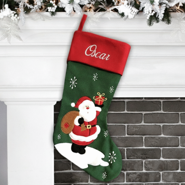 Traditional Santa Christmas Stocking