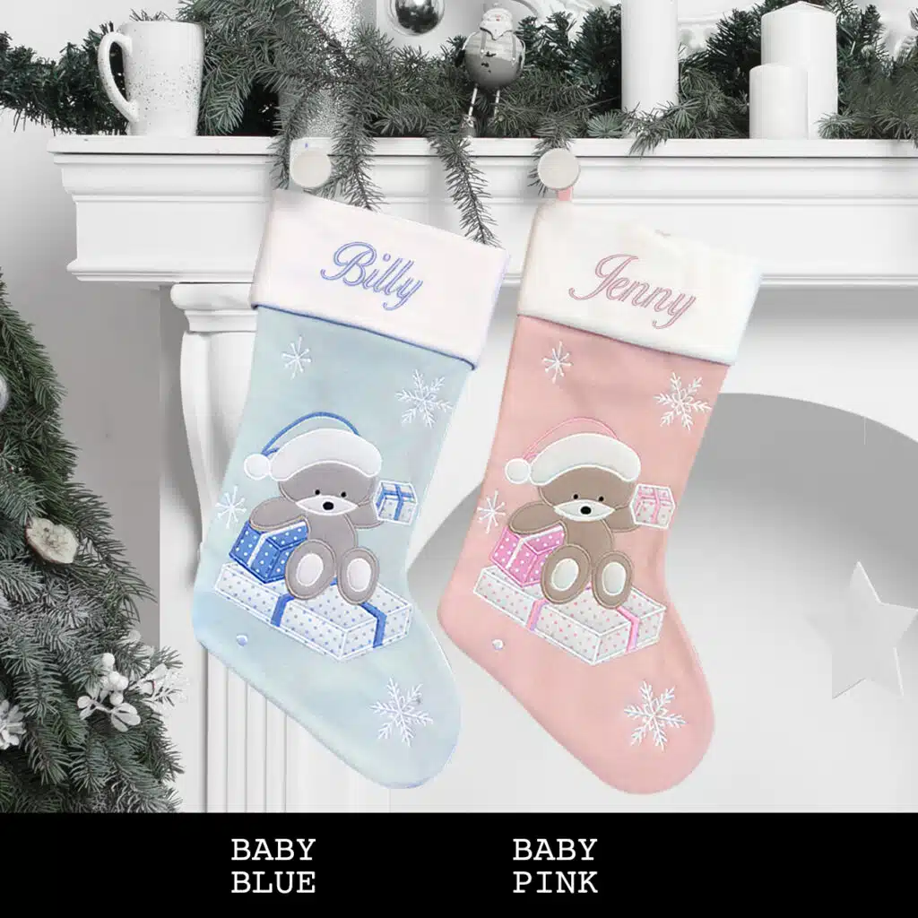 Baby Boy Christmas Stocking