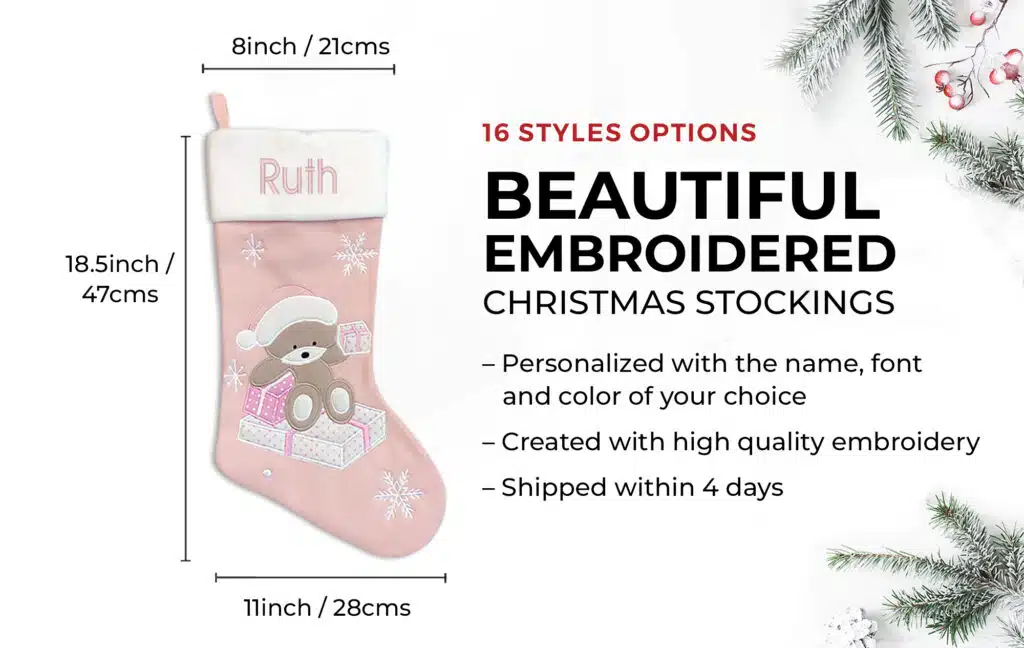 Baby Boy Christmas Stocking