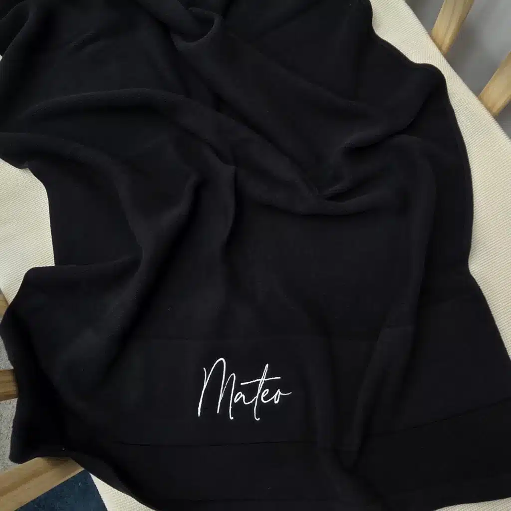 Black Baby Blanket