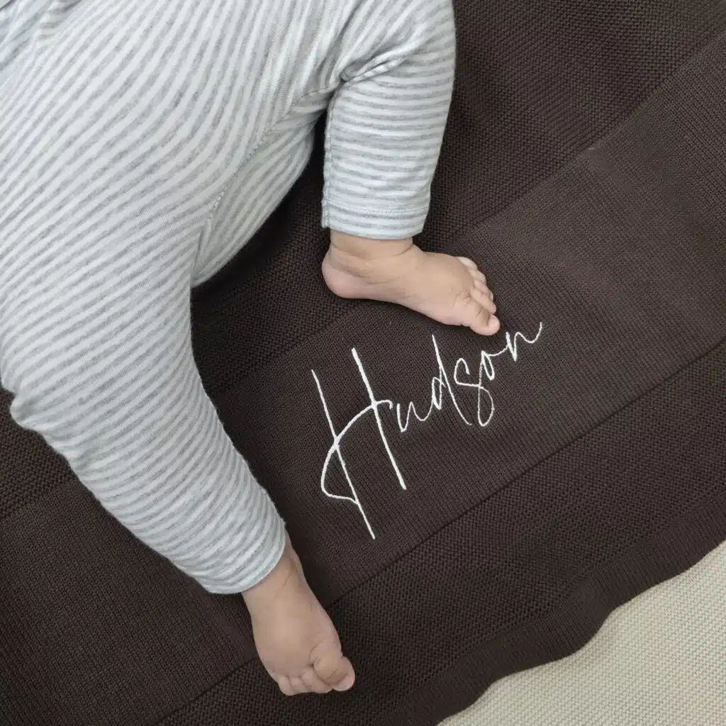 Brown Baby Blanket
