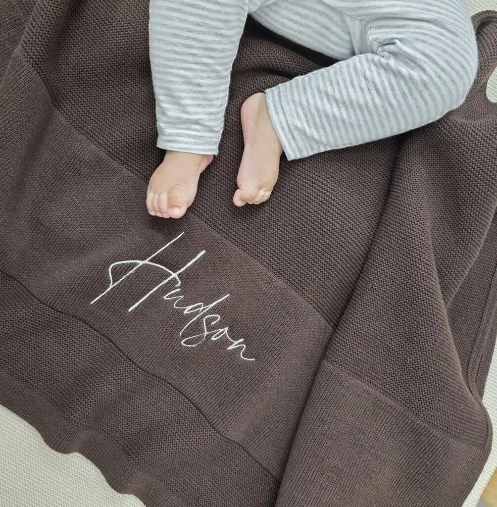 Brown Baby Blanket