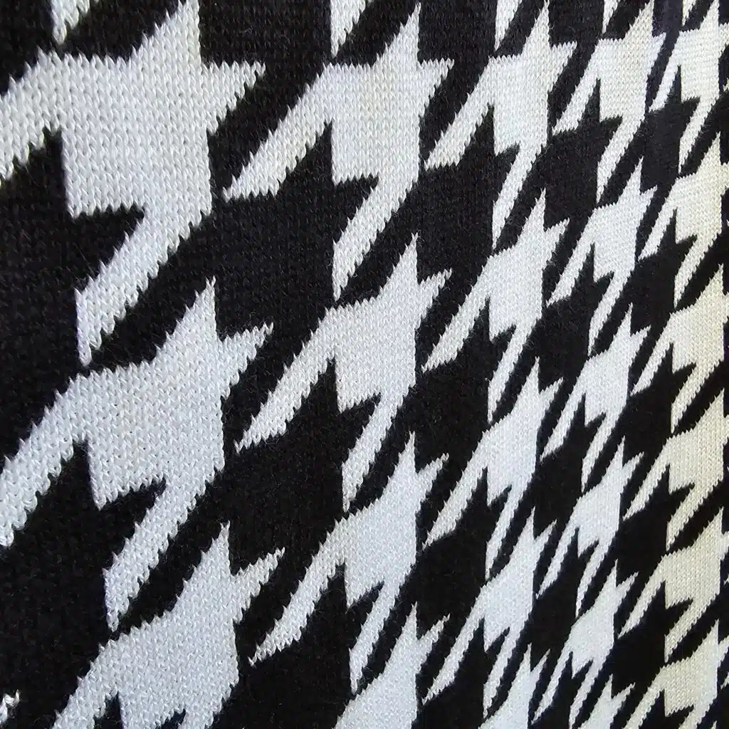 Custom Houndstooth Blanket