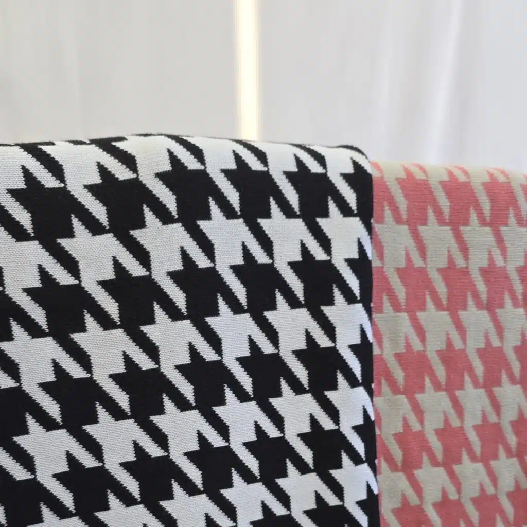 Custom Houndstooth Blanket