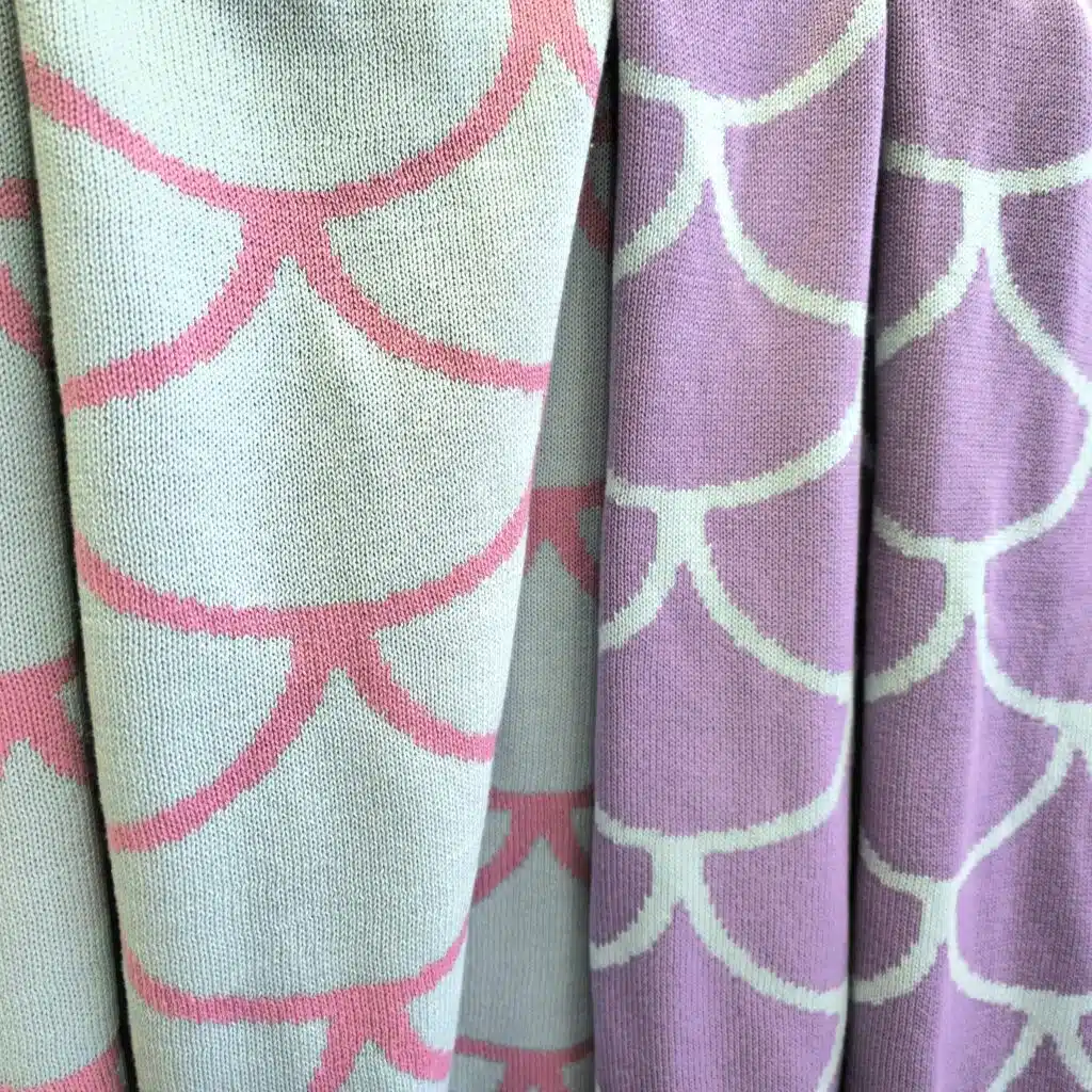 Custom Mermaid Tail Blanket