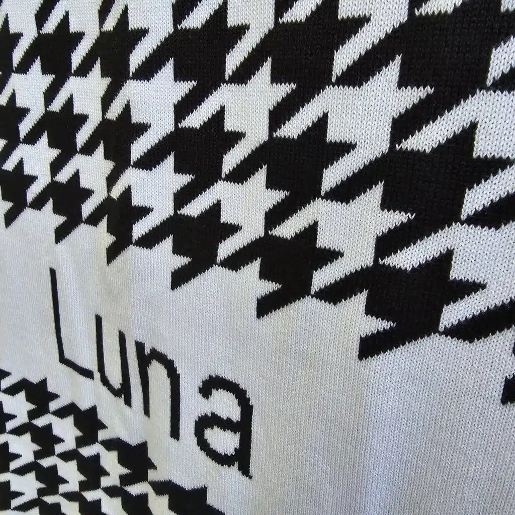 Custom Houndstooth Blanket
