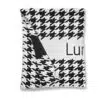 Custom Houndstooth Blanket