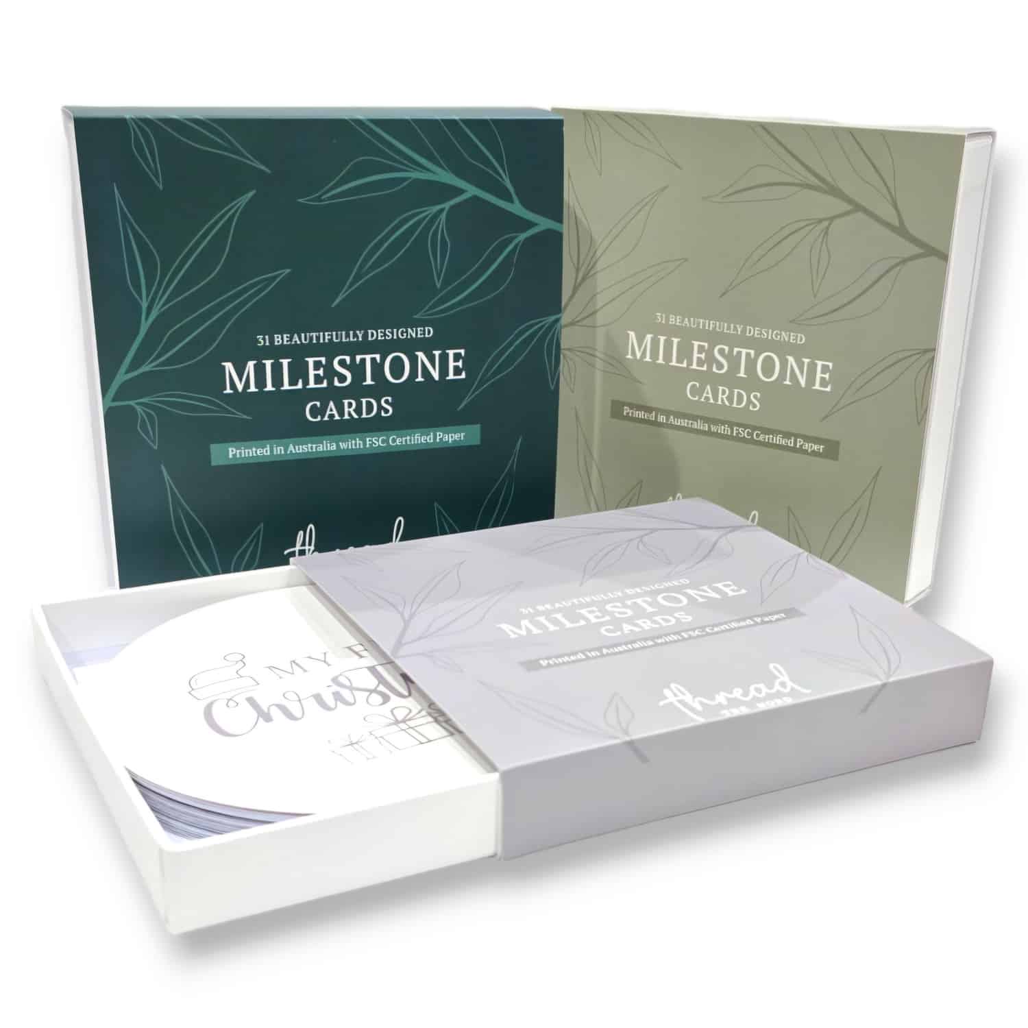 Sage Milestone Cards