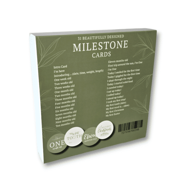 Sage Milestone Cards