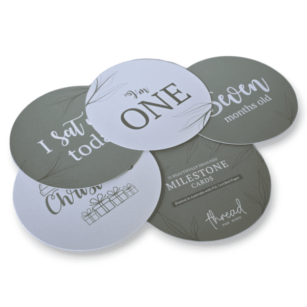 Sage Milestone Cards