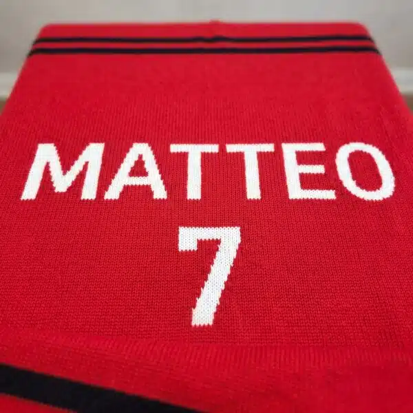 Custom Sports Jersey Blanket Custom Sports Jersey Blanket