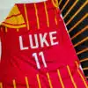 Custom Pinstripe Jersey Blanket