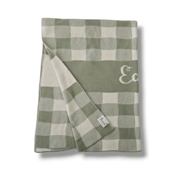 Custom Gingham Blanket Custom Gingham Blanket