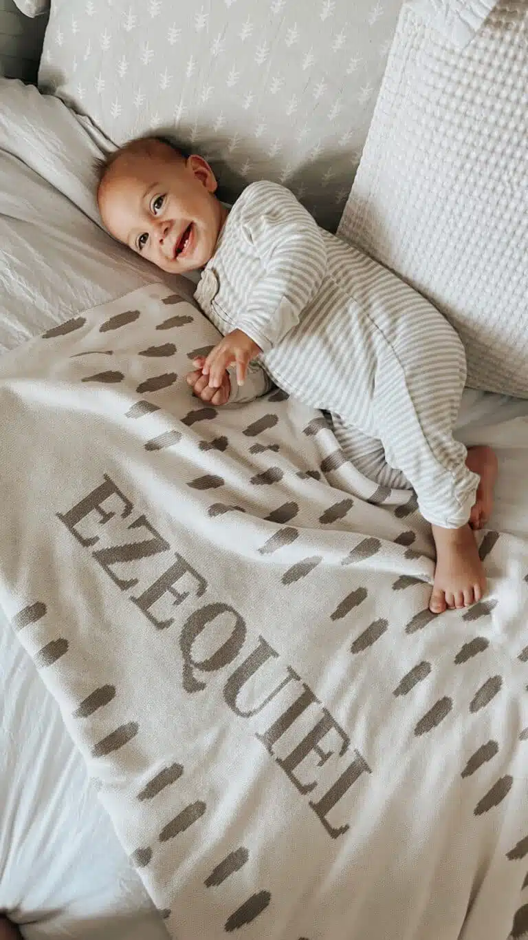 Custom Raindrops Blanket