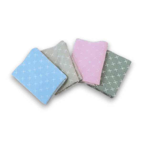 Preemie Blanket - Baby Pink Crosses