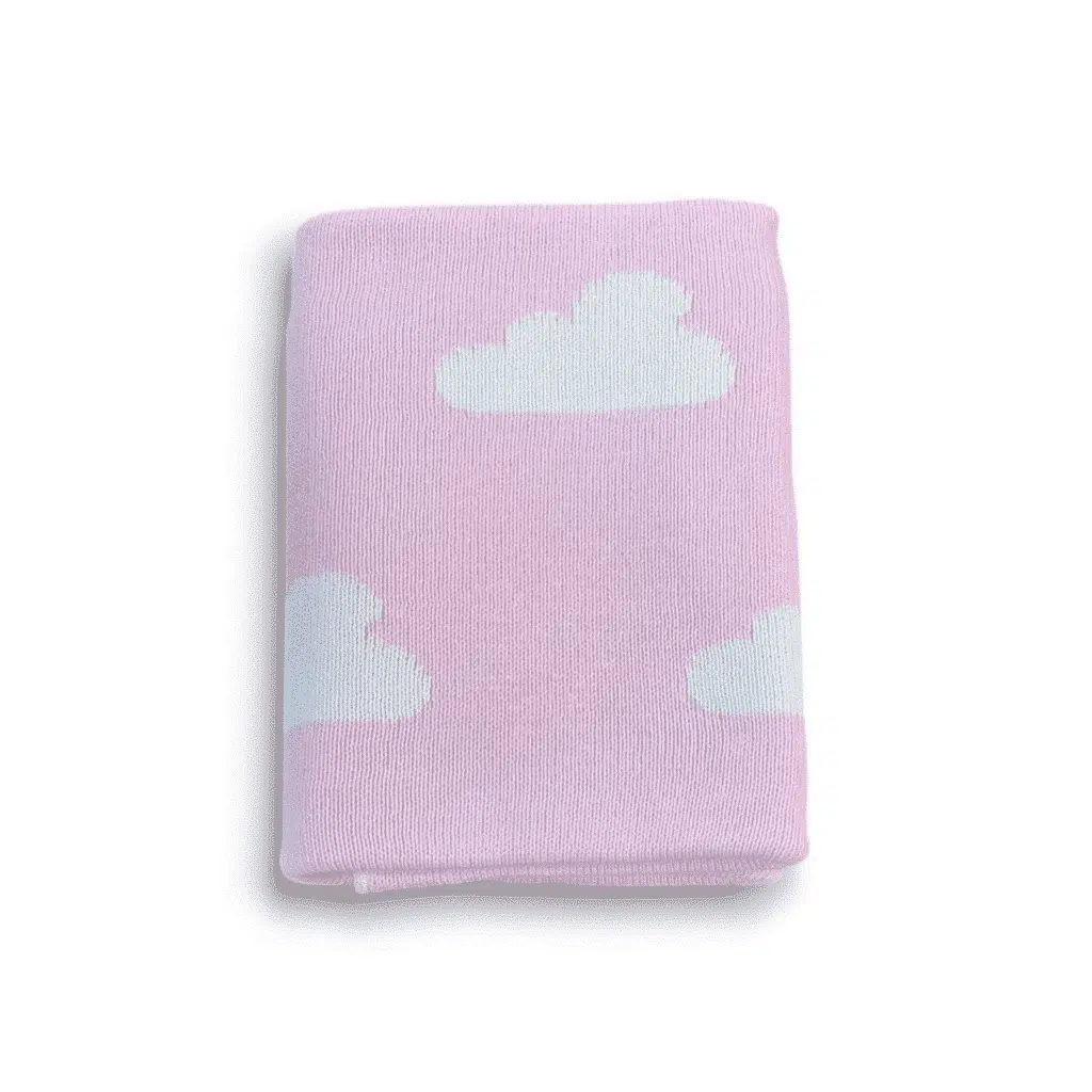 Preemie Blanket - Baby Pink Cloud