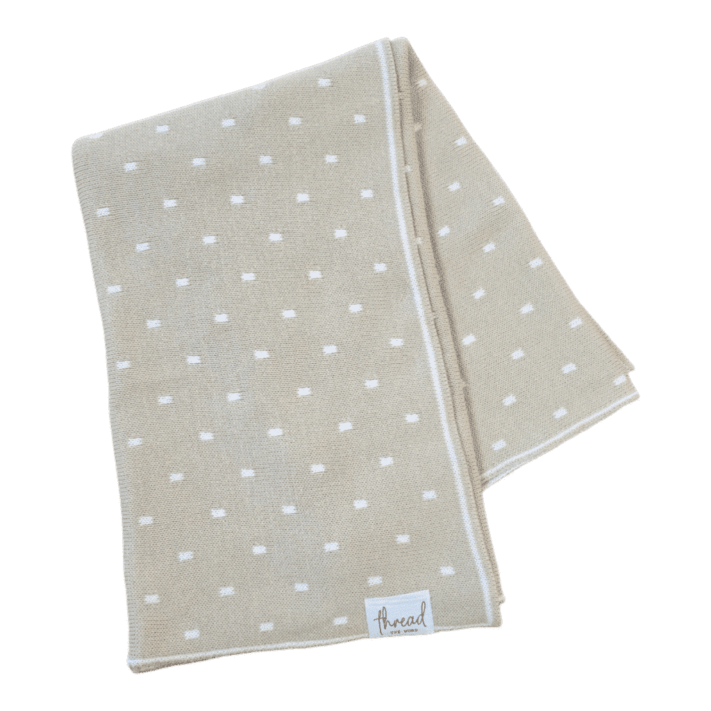Preemie Blanket - Oat Spots