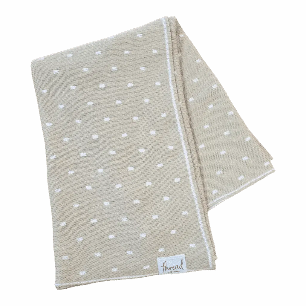 Preemie Blanket - Oat Spots