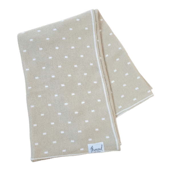 Preemie Blanket - Oat Spots