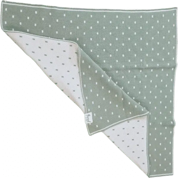 Preemie Blanket - Sage Spots