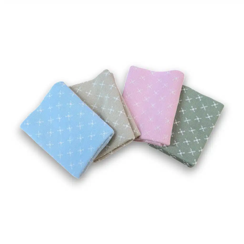 Preemie Blanket - Sage Crosses