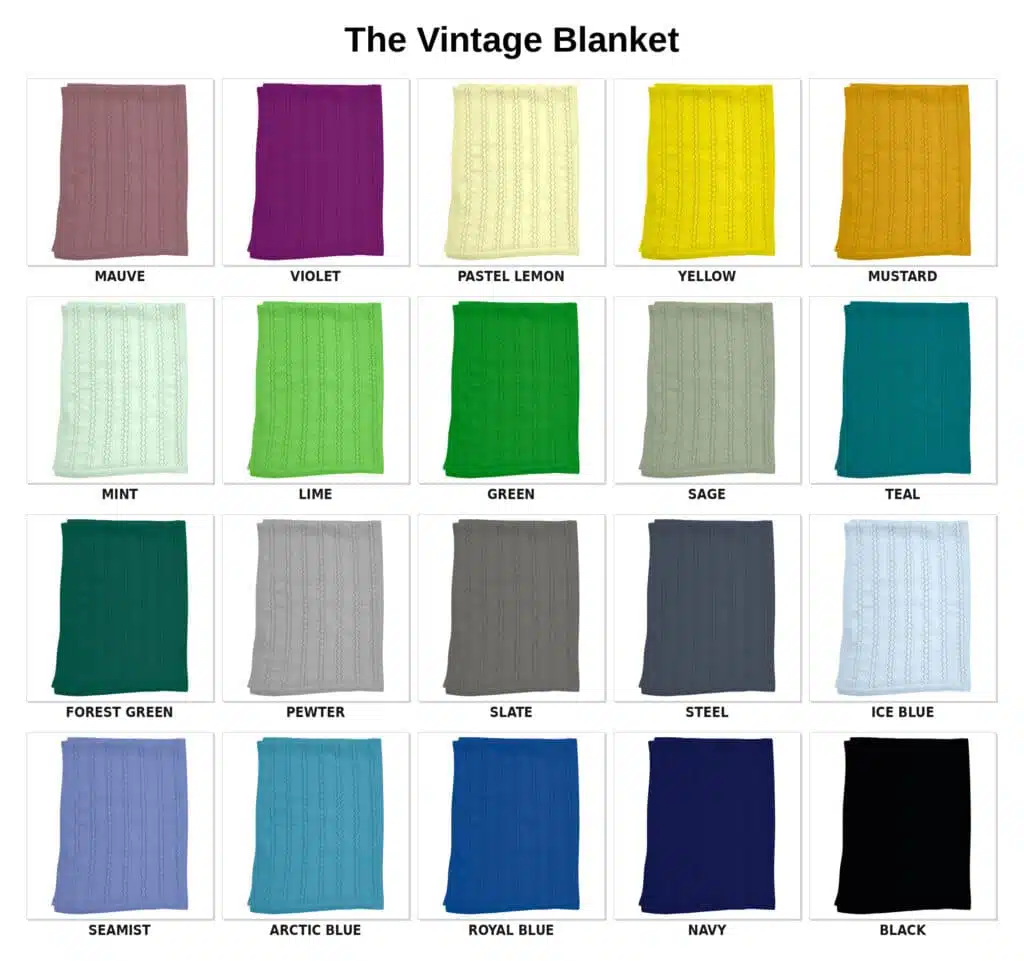 The Vintage Knitted Blanket