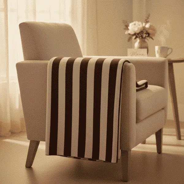 The Chunky Stripe Blanket The Chunky Stripe Blanket
