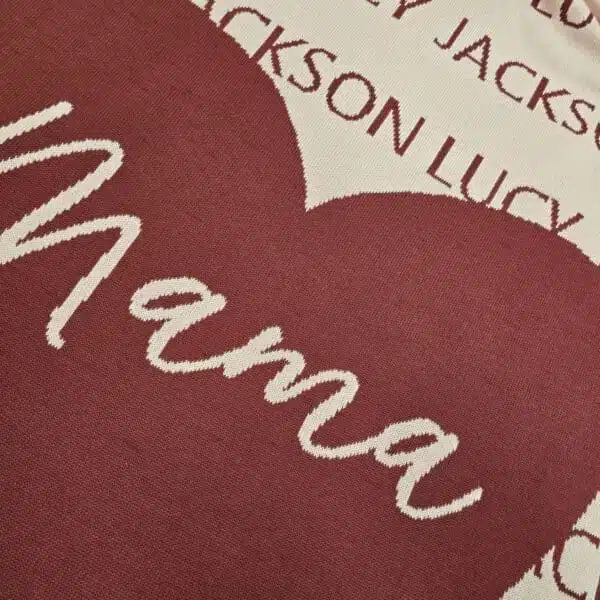 Custom Tiled Heart Blanket Custom Tiled Heart Blanket